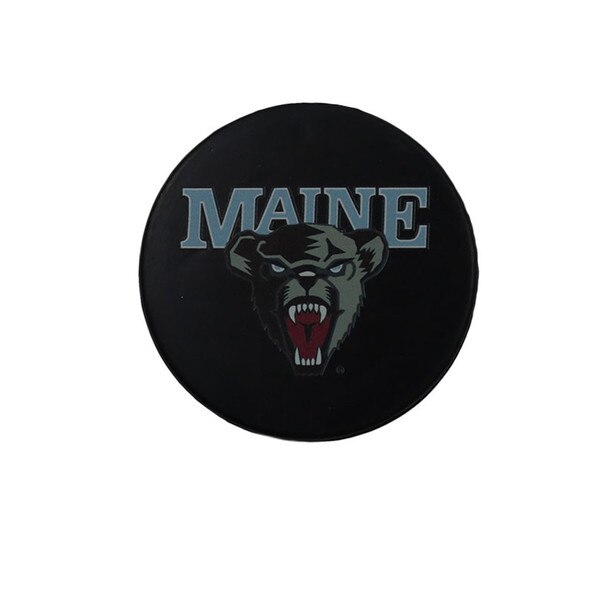 Maine Black Bear Hockey Puck